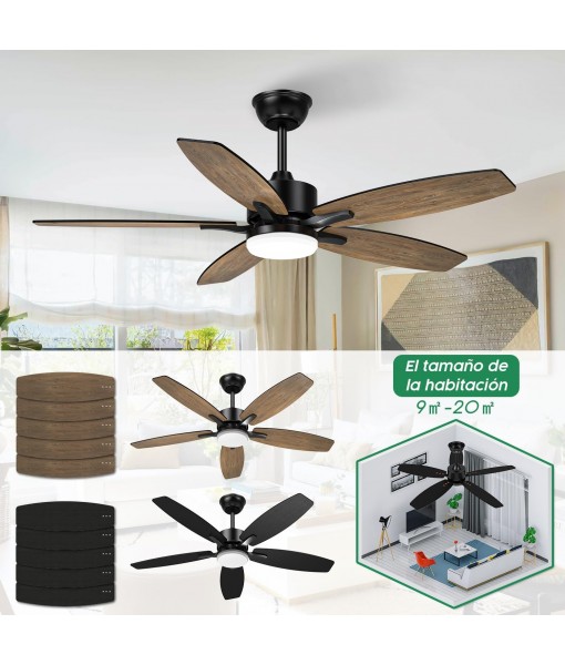 Ceiling Fan with Light and Remote Control