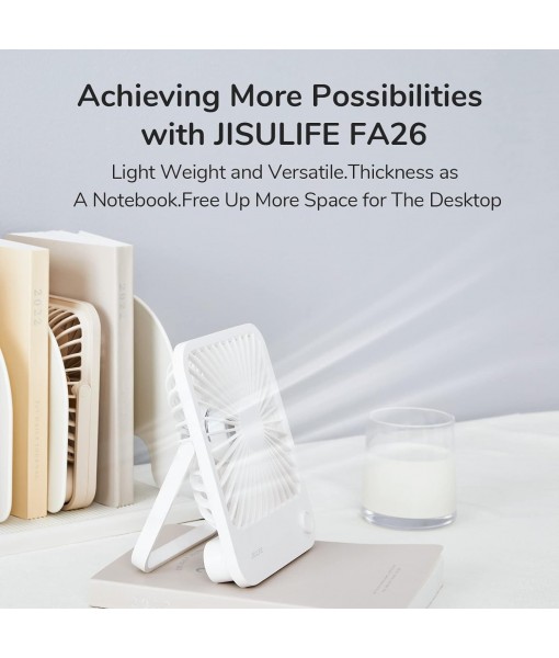 Mini Table Fan, 180° Foldable Portable Fan