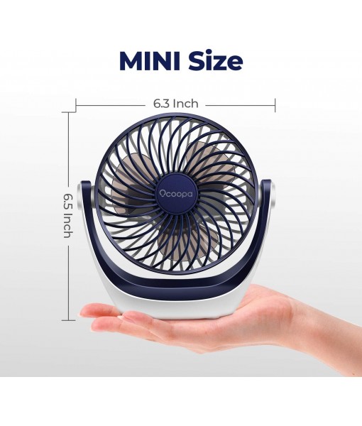 USB Table Fan, Mini Portable Silent Fan