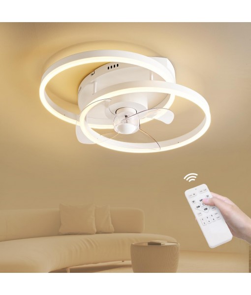 Ceiling Fan with Light 32W, Ceiling Fans 3000K-6500K