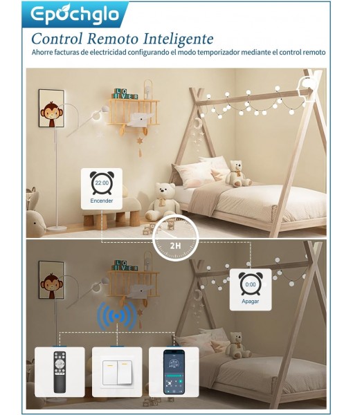 Ceiling Fan with Light 32W, Ceiling Fans 3000K-6500K