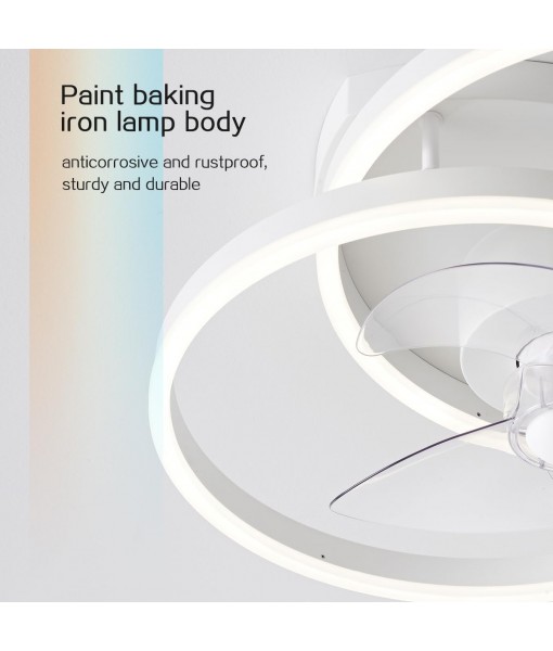 Ceiling Fan with Light 32W, Ceiling Fans 3000K-6500K