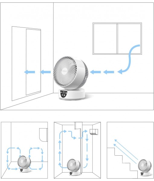 Silent Fan Table Fan Circulation Fan