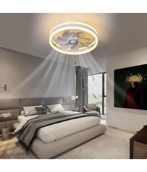 Low Profile Ceiling Fan with Light and Ceiling Fan with