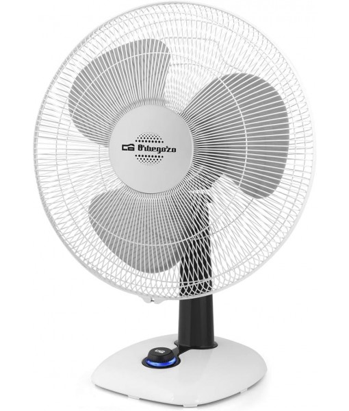 Ventilador de sobremesa, oscilante,3 velocidades,diámetro hélice 30 cm