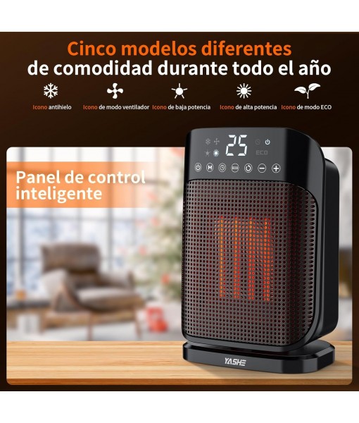 Ceramic Heater Fan 1800W, 3 Speeds, Energy Saving