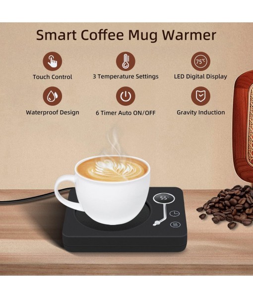 Gravity Sensor Coffee Mug Warmer Timer