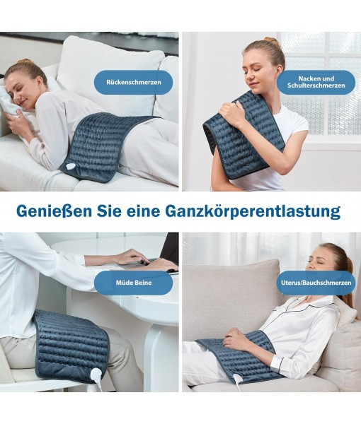 Electric Blanket, with 6 Heat Settings and Automatic Shut-Off