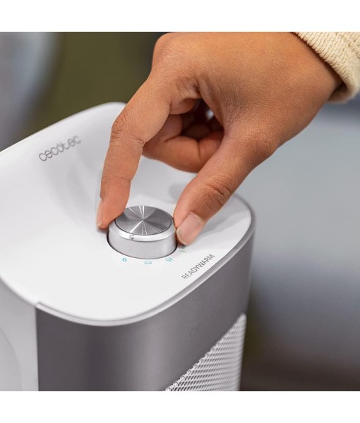 Ceramic Bathroom Heater, 2000 W, Adjustable Thermostat, DC Motor