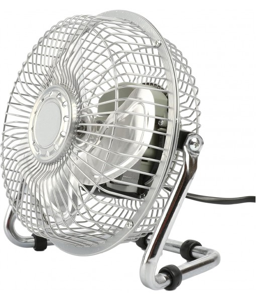 6" 15cm Table and Floor Fan for Computer Desk