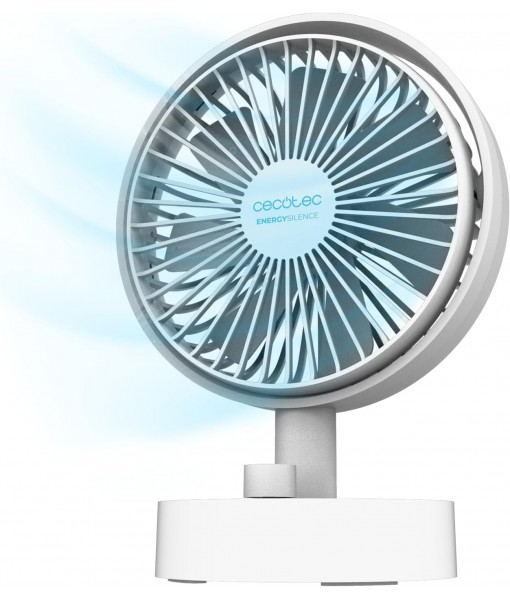 2000 Portable Desk Fan, 2000mAh, 6 inches