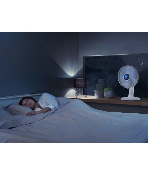 4-speed, 30cm table fan, quiet night position