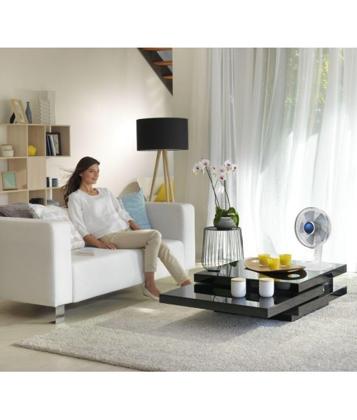 4-speed, 30cm table fan, quiet night position