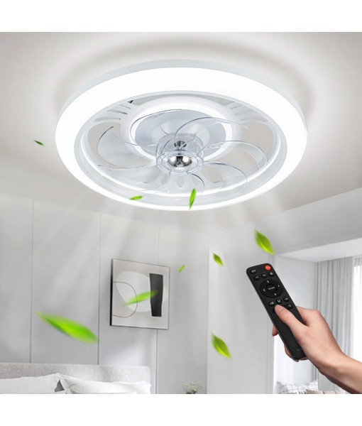 LED Ceiling Fan 48CM Modern Smart Ceiling Fan Light