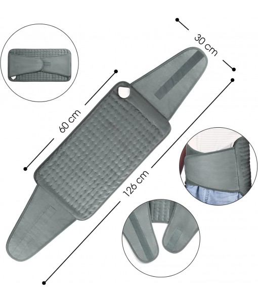 Electric Blanket with 6 Temperature Levels and Automatic Shut-Off
