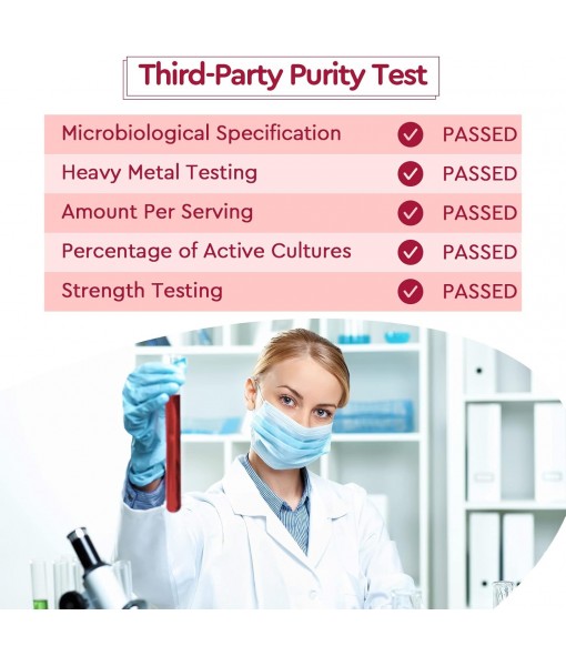 300 Billion CFU Probiotic, 12 Strains Probiotics with Prebiotics Cranberry, Selected Women’s Probiotic for Women’s Digestive Urinary Health & Gut Vaginal, 60 Capsules