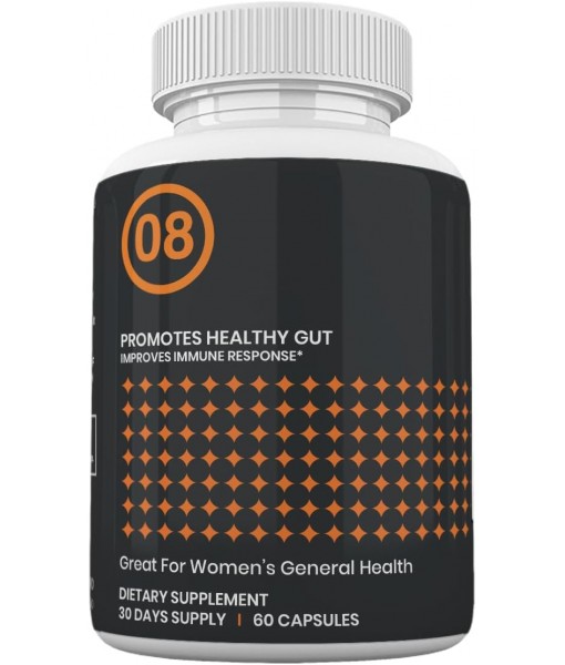 8 Gut Health Extreme Probiotics, Prebiotics, Digestion Support - Biotics 8 Probiotic, 60 Billion CFU, 60 Capsules