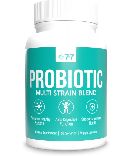 Advanced Probiotic Supplement - 18 Strain Digestive Support with Prebiotics, Digestive Enzymes, and Delayed Release - Less Bloating, Improved Digestion, Enhanced Gut Health - Commitment to Purity