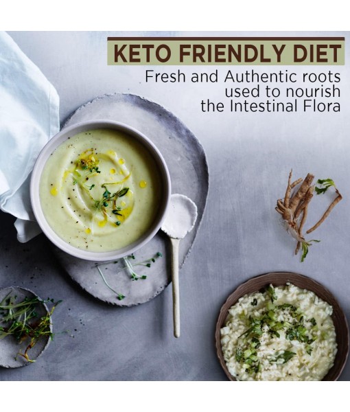 AKI Plant-Based Prebiotic Blend (6 oz / 170 g) Ideal Source of FOS & INULIN | Nourish Intestinal flora & Immunity | Ideal for Protein Shakes, Juice, Smoothies | Keto Friendly, Vegan, Gluten & GMO Free