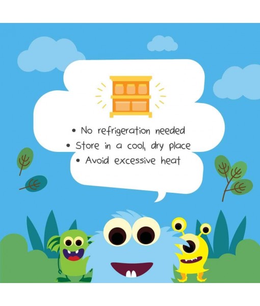 6 Billion CFU Kids/Children's Probiotics with Prebiotics, Sunfiber and Fos, for 10x More Effectiveness. One A Day Great Taste Chewable Probiotic, 2 Months Supply Per Bottle