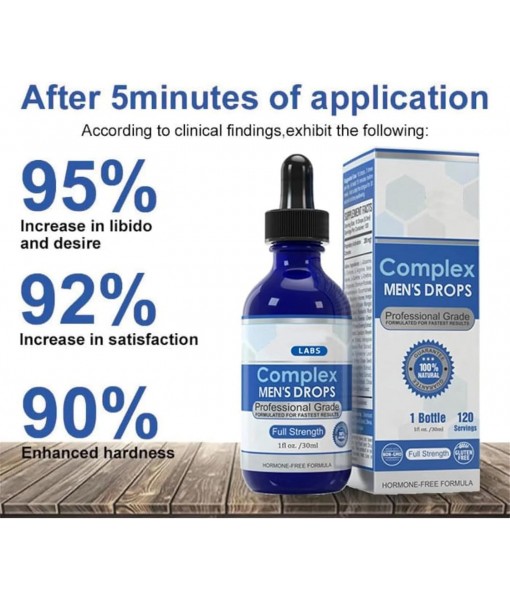 30ml Complex Mens Drops, Men's Oil Drops Men's Desire Drops Satisfaction Improvement (2)