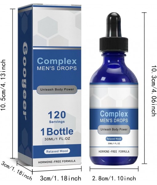 30ml Complex Mens Drops, Men's Oil Drops Men's Desire Drops Satisfaction Improvement (2)